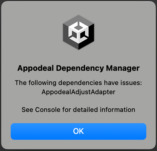Appodeal Dependency Manager | Appodeal Help Center