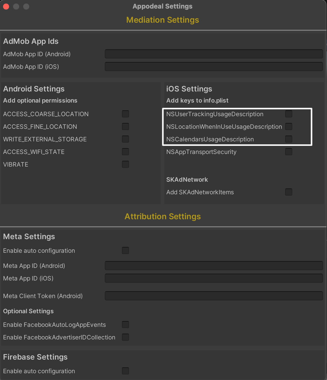 Unity - Manual: Build Settings