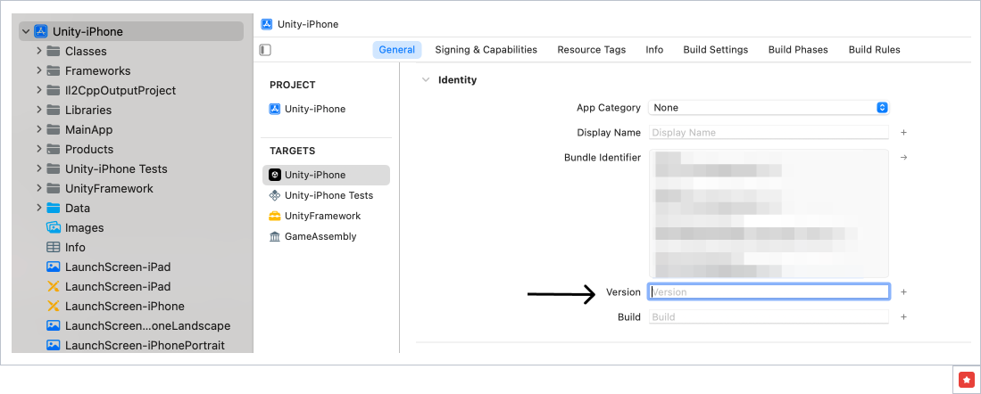 Unity - Manual: iOS Player settings